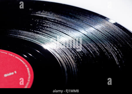 Vinyl record Stock Photo