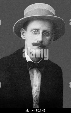 James Joyce, an Irish writer Stock Photo - Alamy