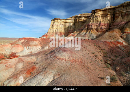 Tsagaan Suvarga - amazing landscape and place in Mongolia, located in the Southeast of the sum Ölziit on the Southern border of the province of Dundgo. Stock Photo