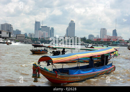 Thailand pictures of people and landscapes Bangkok Stock Photo