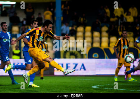 Ael FC Limassol v Ethnikos Achnas FC 1-0,28.02.2016 Credit: Xenophon ...