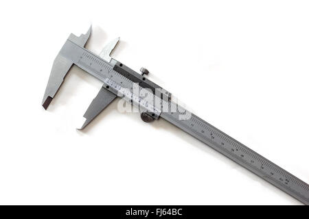 Vernier is a measure of the jobs and the industry is measured in centimeters and inches. Stock Photo