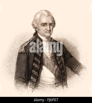 Major-General Robert Clive, 1st Baron Clive or Clive of India, 1725-1774, a British officer, Commander-in-Chief of British India Stock Photo