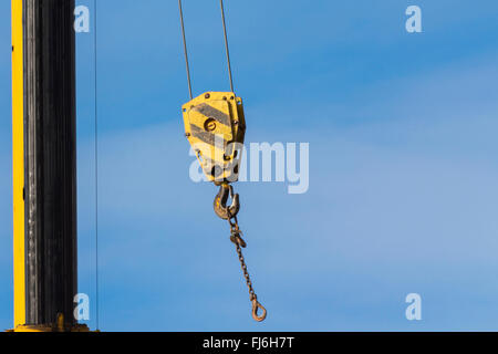 Crane hook Stock Photo