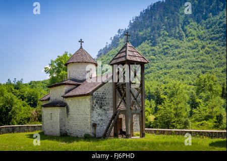 The Dobrilovina old monastery Stock Photo