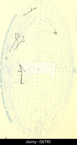 Geodesy - the eastern oblique arc of the United States and osculating spheroid - by Chas. A. Schott (1902)