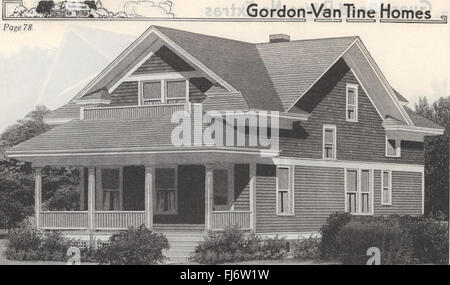 Gordon-Van Tine homes (1921) Stock Photo