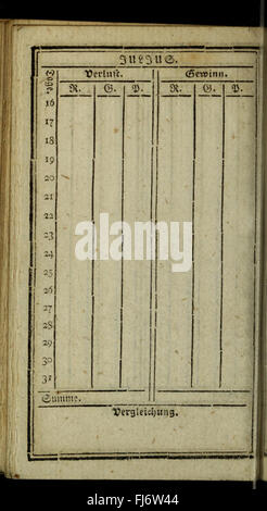 Gothaischer Hofkalender - genealogisches Taschenbuch der fC3BCrstlichen HC3A4user (1764) Stock Photo