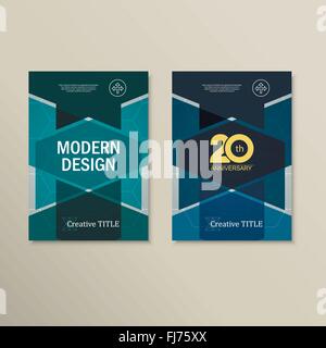 Futuristic abstract design with geometric shapes Stock Vector