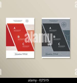 Futuristic abstract design with geometric shapes Stock Vector