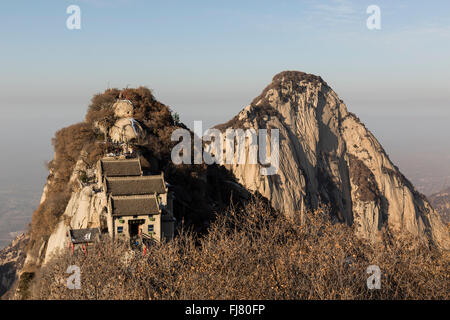 View of The North Peak of Mount Huashan, China Stock Photo