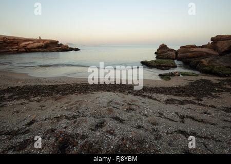 Agua Amarga Beach in Alicante, Valencia, Spain Stock Photo