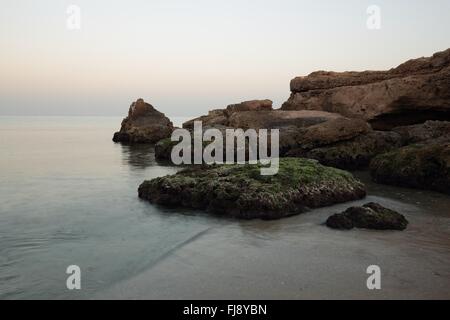 Agua Amarga Beach in Alicante, Valencia, Spain Stock Photo