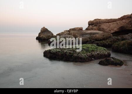 Agua Amarga Beach in Alicante, Valencia, Spain Stock Photo