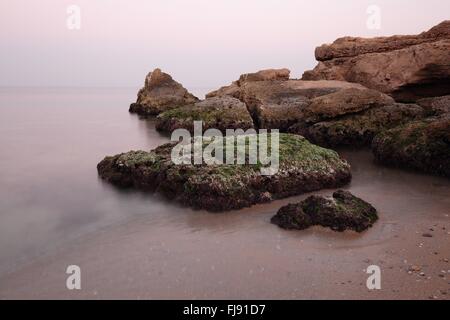 Agua Amarga Beach in Alicante, Valencia, Spain Stock Photo