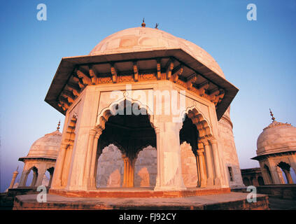 Top of taj mahal, agra, delhi, india, asia Stock Photo