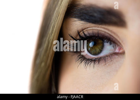 Close-up of a womans eye Stock Photo