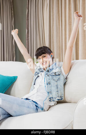 Portrait Of Beautiful Young Woman Relaxing In Spa Stock Photo - Alamy