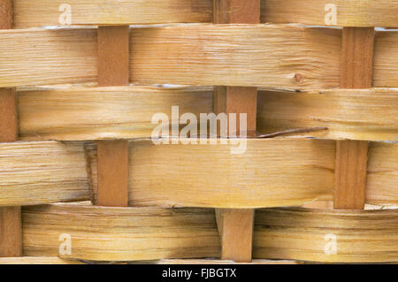 wicker basket detail Stock Photo