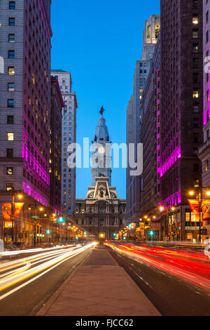 Philadelphia City Hall, Philadelphia, PA USA Stock Photo