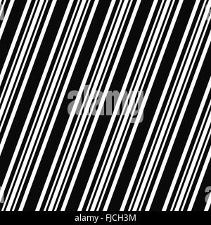 Black white seamless angular line pattern Stock Vector