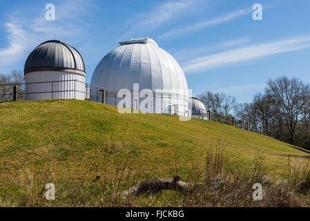 The George Observatory located at Brazos Bend State Park, Houston, Texas, USA. Stock Photo