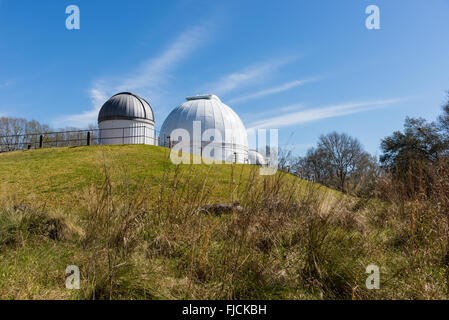 The George Observatory located at Brazos Bend State Park, Houston, Texas, USA. Stock Photo