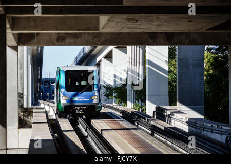 Miami Florida,Stephen P. Clark Government Center,centre,Metromover Station,free FL160226044 Stock Photo