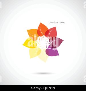 Creative abstract vector logo design template,clean and modern pattern.Vector illustration. Stock Vector