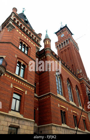 Helsingborg City Hall, Skåne, Sweden, Scandinavia Stock Photo