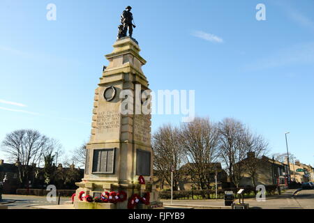 Pudsey Cenotaph,Pudsey,W.Yorks,UK Stock Photo