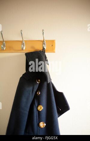 Coat on a hanger Stock Photo