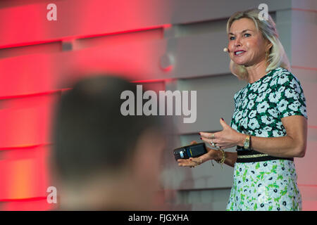 Jette Nygaard-Andersen from Sweden, chief executive of the Modern Times ...