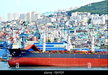 shipyard Busan South Korea Asia Stock Photo