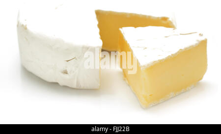 piece of cheese isolated on white background Stock Photo