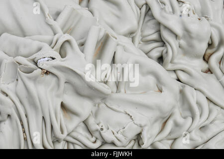 melted plastic Stock Photo