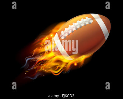 3d rendering of american football ball breaking white wall with 'GOAL' sign  Stock Photo - Alamy