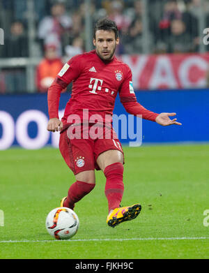 Munich, Germany. 02nd Mar, 2016. Thiago from FC Bayern Munich in action ...