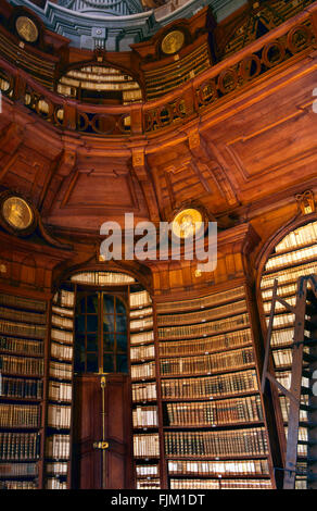 The Archdiocesan Libraryin the Lyceum of Eger; built by Count Karoly Eszterhazy in Eger Hungary Stock Photo
