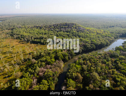 Aerial view of the Landscape near Darwin, Northern Territory, Australia Stock Photo