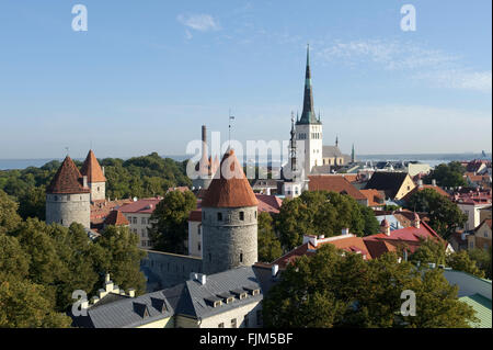 geography / travel, Estonia, Tallinn, city view, Additional-Rights-Clearance-Info-Not-Available Stock Photo