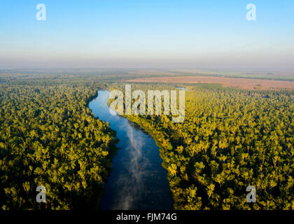 Aerial view of the Landscape near Darwin, Northern Territory, Australia Stock Photo