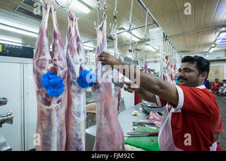 Meat Market Deira Dubai United Arab Emirates Stock Photo - Alamy