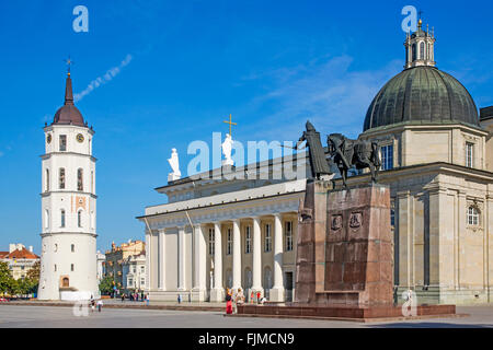geography / travel, Lithuania, Vilnius, Vilnius Cathedral (Arkikatedra Bazilika), Additional-Rights-Clearance-Info-Not-Available Stock Photo