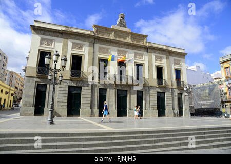 Guimera Theatre, Santa Cruz de Tenerife, “Canary Islands” Stock Photo