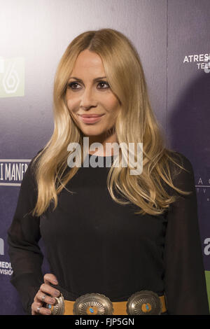 Marta Sanchez attends the photocall for the TV program 'My Way' in