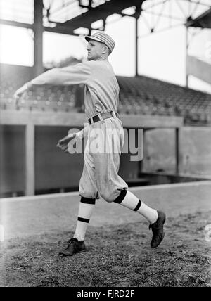 Herb Pennock, Major League Baseball Player, Portrait, Philadelphia Athletics, circa 1913 Stock Photo