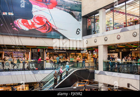 San Anton market. Chueca quarter. Madrid, Spain Stock Photo