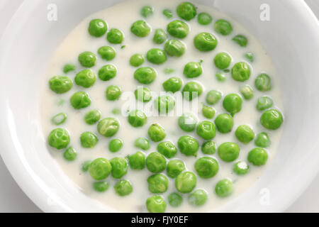 green peas fozelek (thick vegetable stew), hungarian cuisine Stock Photo