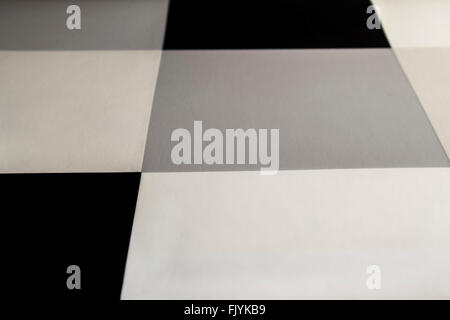 Black, white and gray checkered texture background Stock Photo